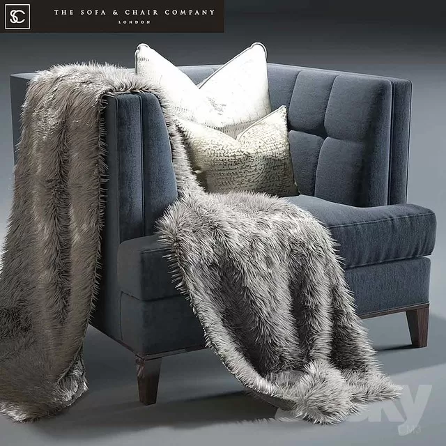 3DSKYMODEL – Armchair – 3077