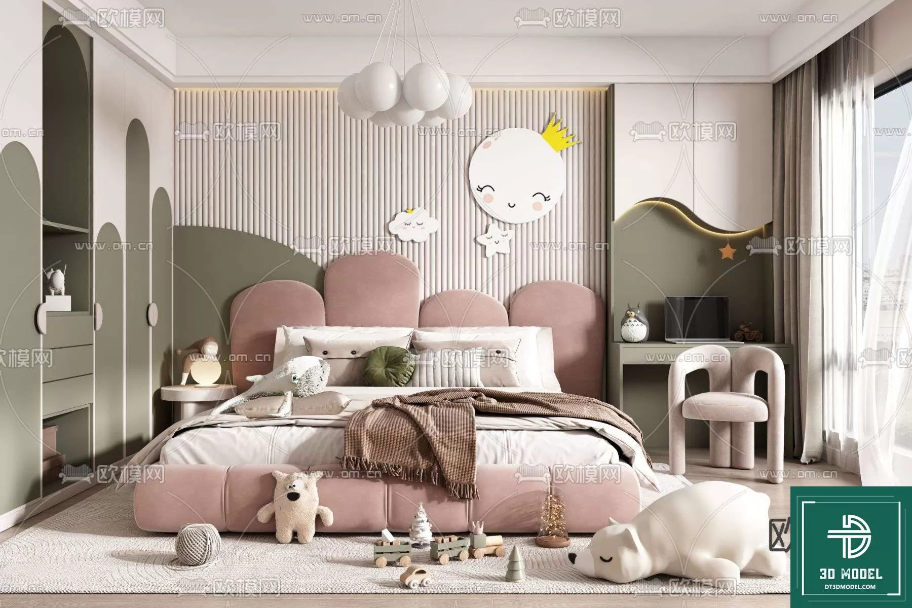 CHILDBED – 3DS MODELS – 048