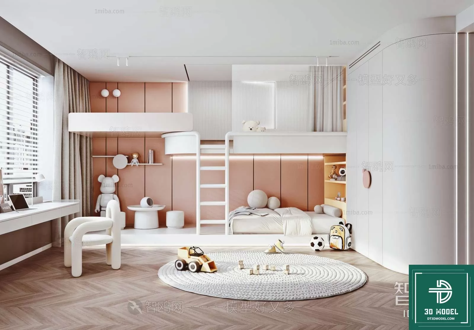 CHILDBED – 3DS MODELS – 049