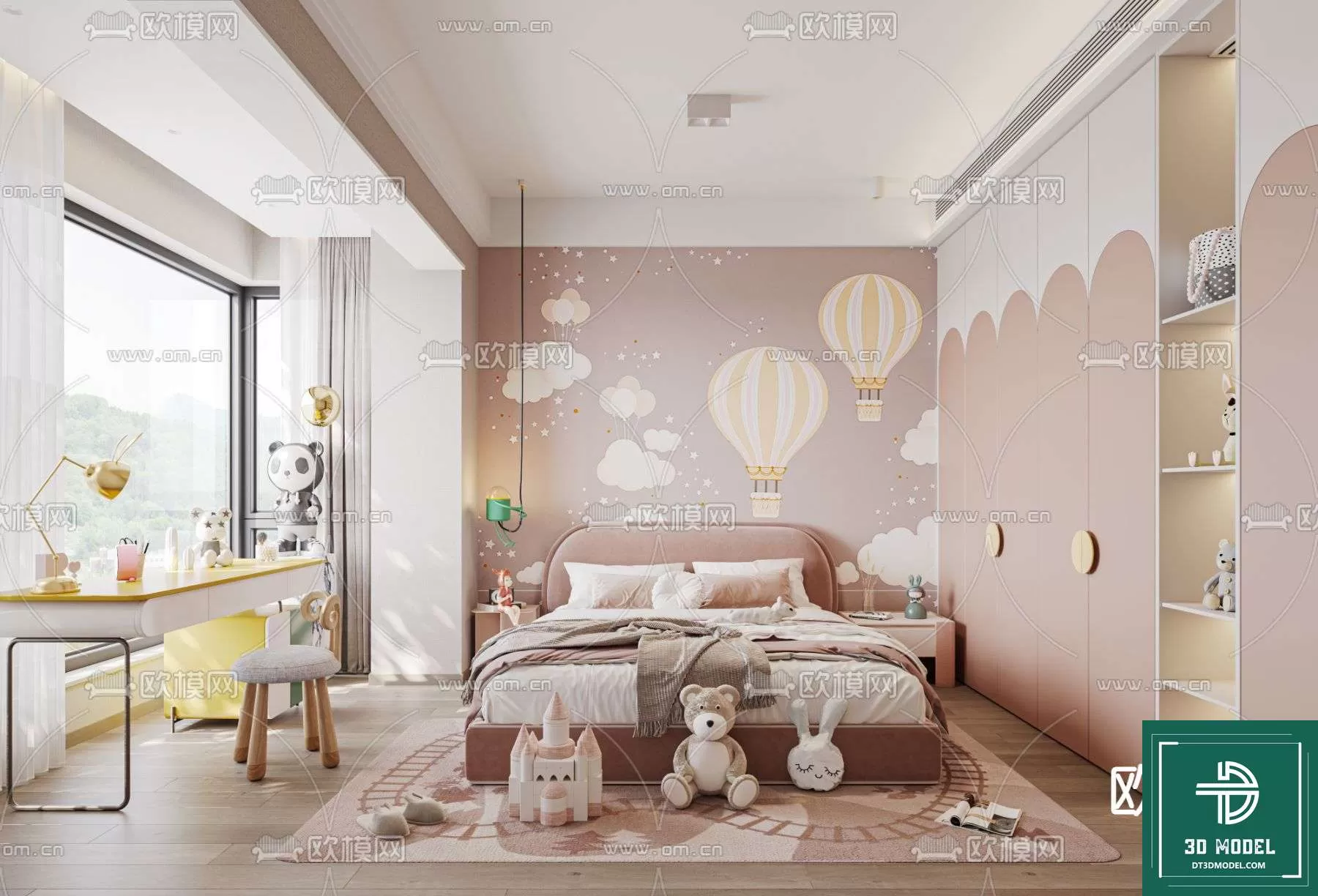 CHILDBED – 3DS MODELS – 050