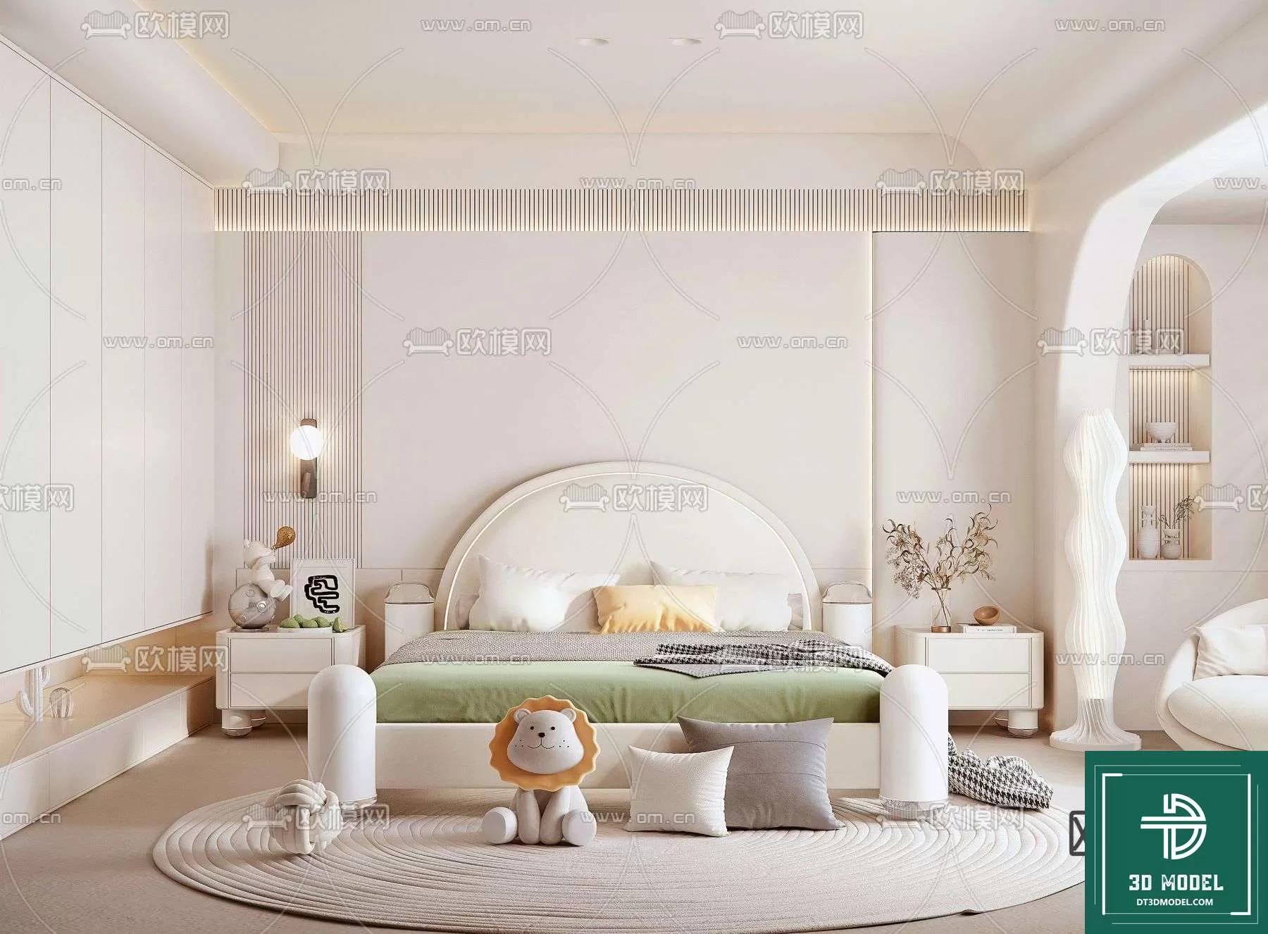 CHILDBED – 3DS MODELS – 051