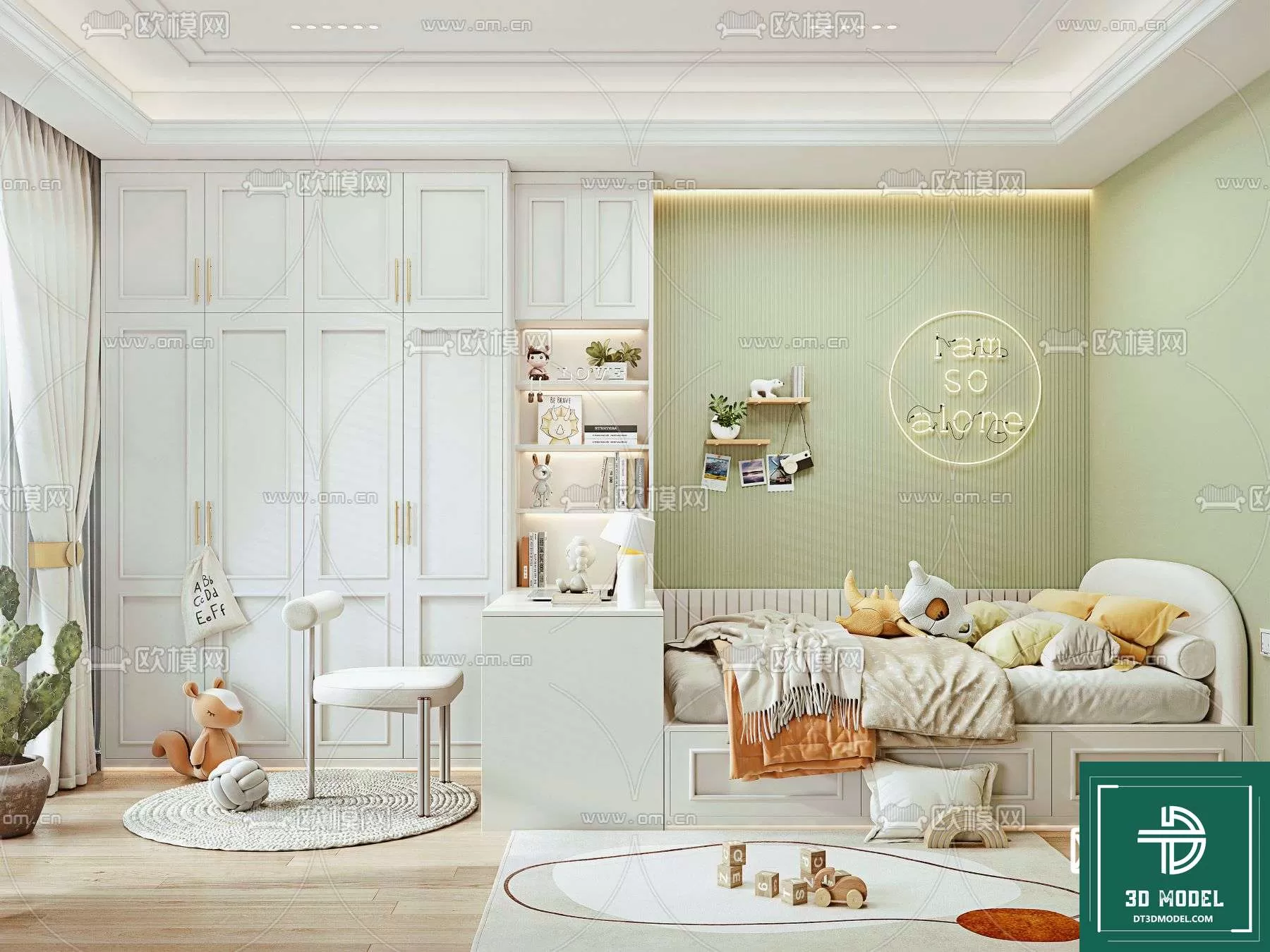 CHILDBED – 3DS MODELS – 052