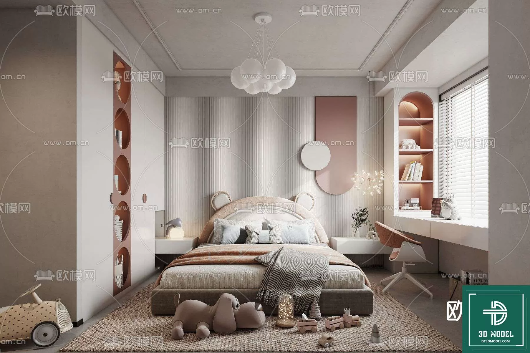 CHILDBED – 3DS MODELS – 053