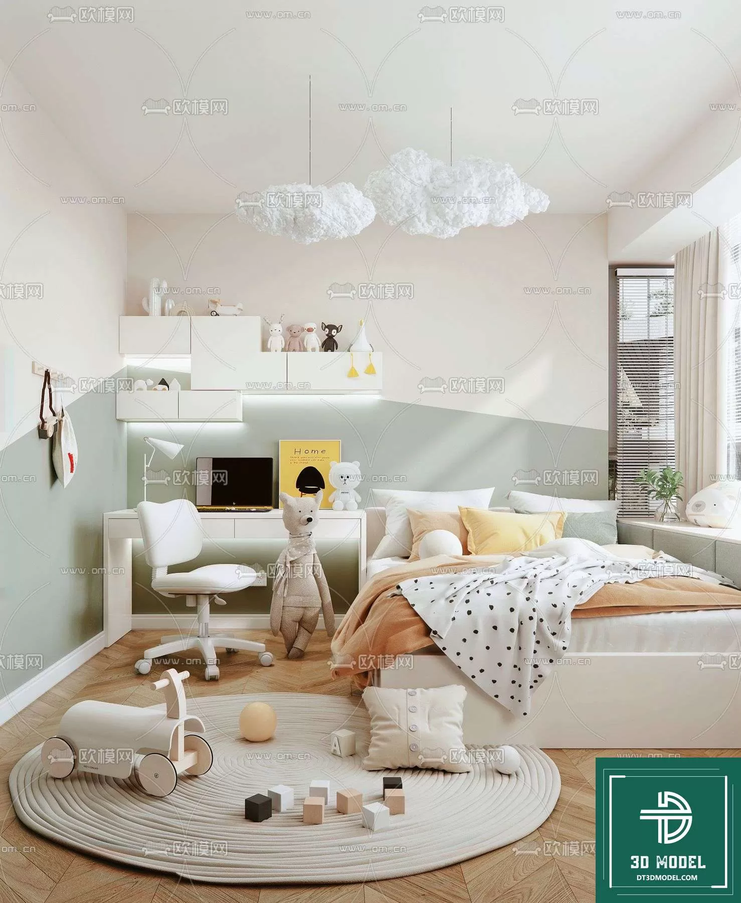 CHILDBED – 3DS MODELS – 054