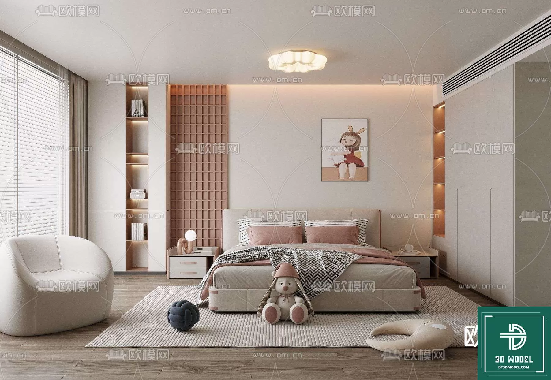 CHILDBED – 3DS MODELS – 055