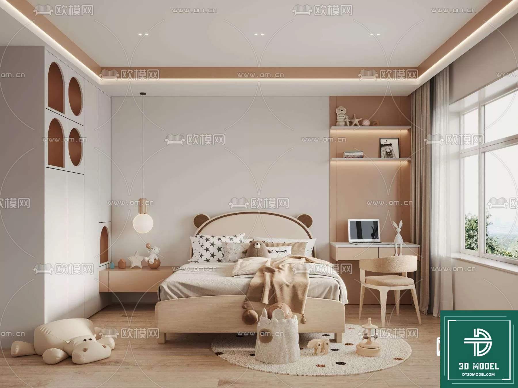 CHILDBED – 3DS MODELS – 060