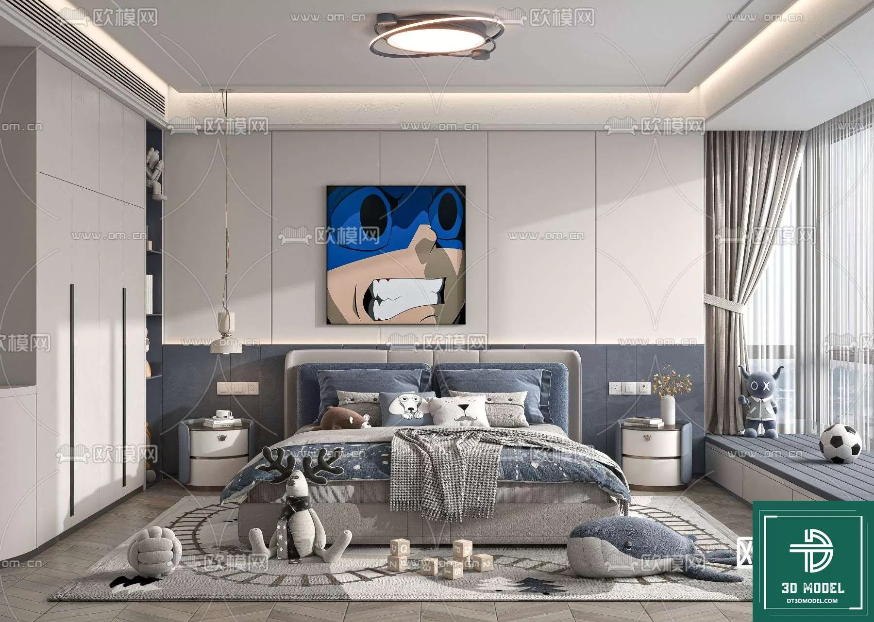 CHILDBED – 3DS MODELS – 063