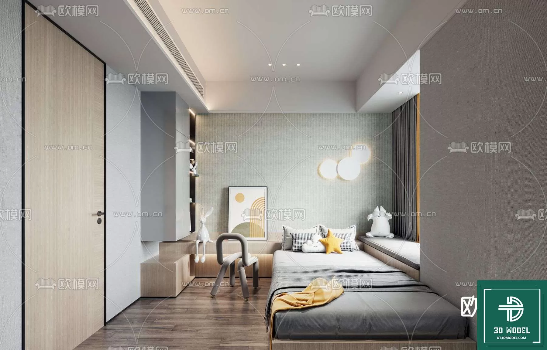 CHILDBED – 3DS MODELS – 066