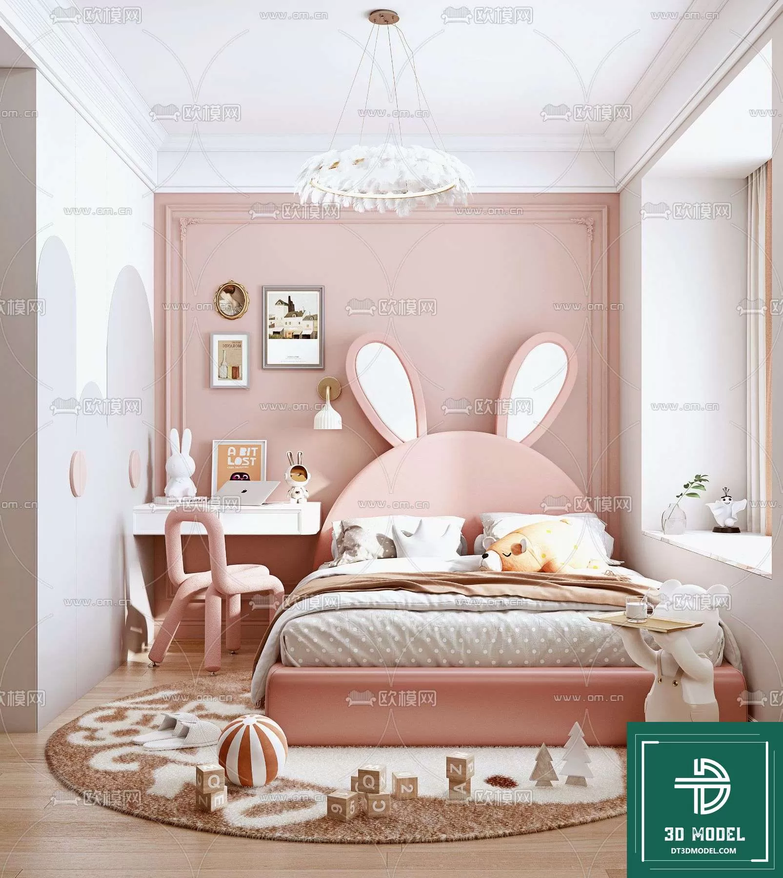 CHILDBED – 3DS MODELS – 069