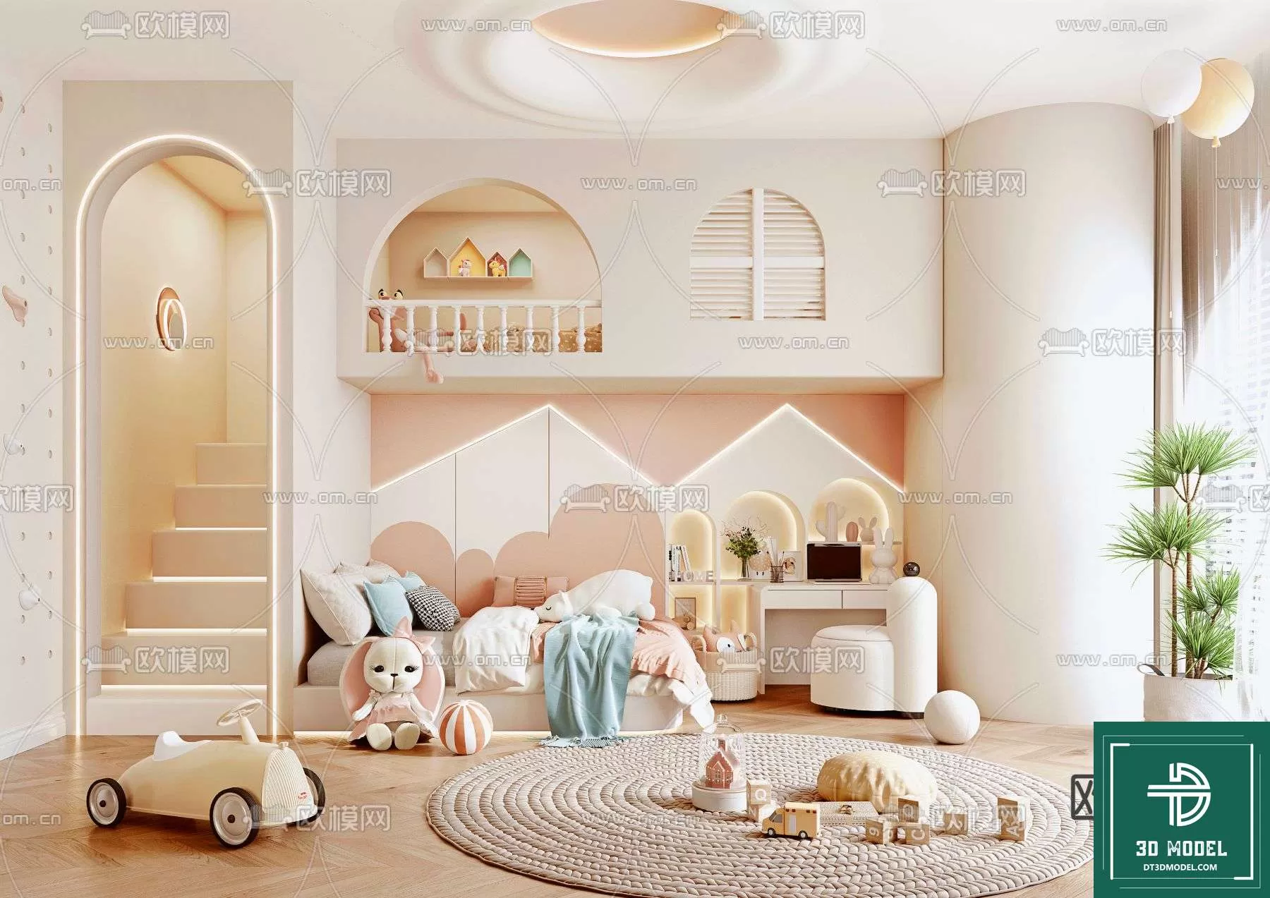 CHILDBED – 3DS MODELS – 070