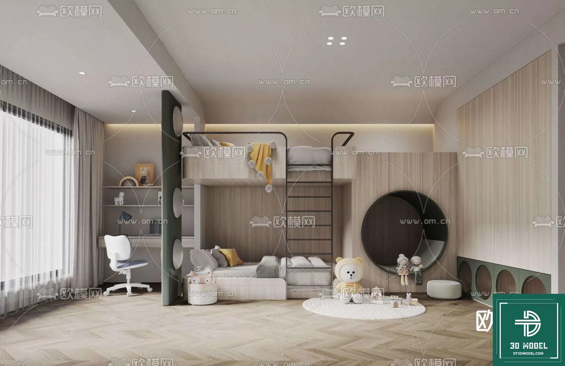 CHILDBED – 3DS MODELS – 072