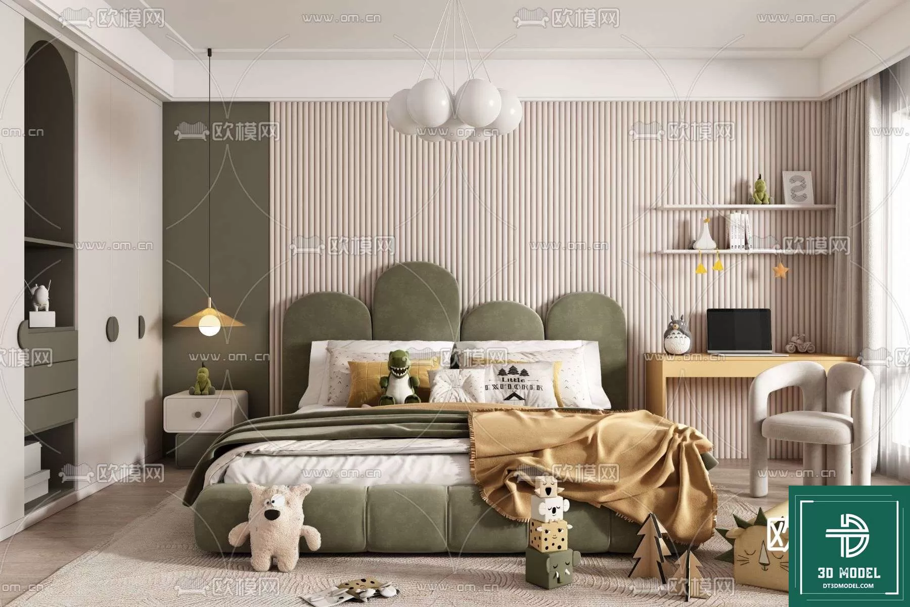 CHILDBED – 3DS MODELS – 074