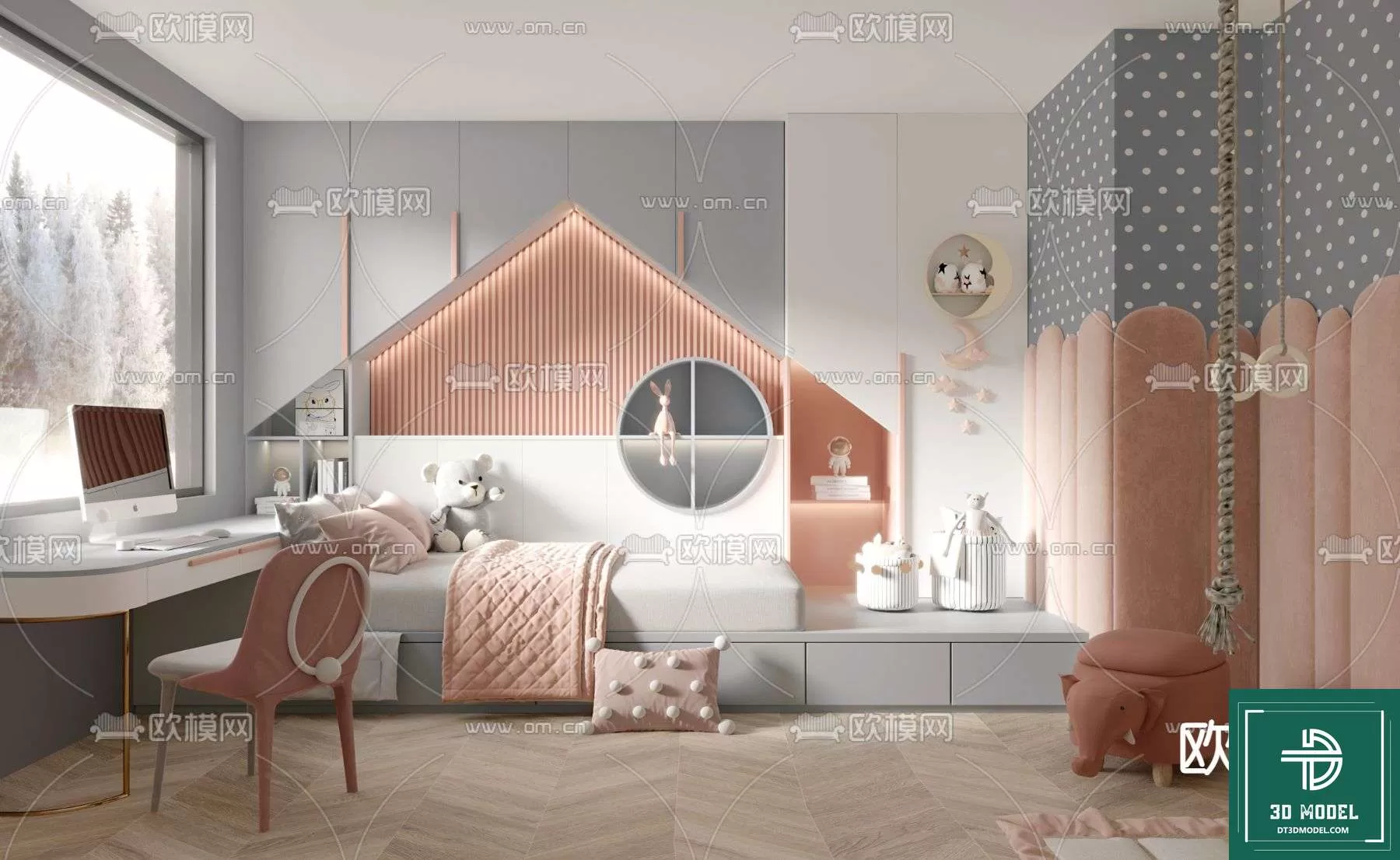 CHILDBED – 3DS MODELS – 077