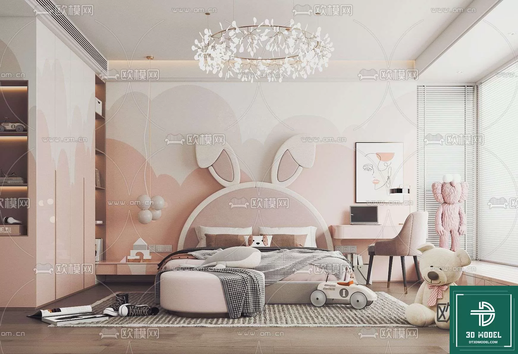 CHILDBED – 3DS MODELS – 081