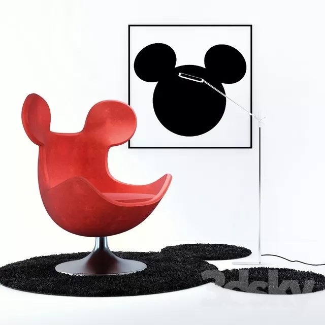 3DSKYMODEL – Armchair – 3088