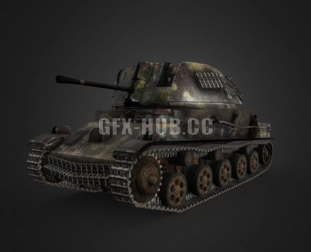 PBR Game 3D Model – 40M Nimrod