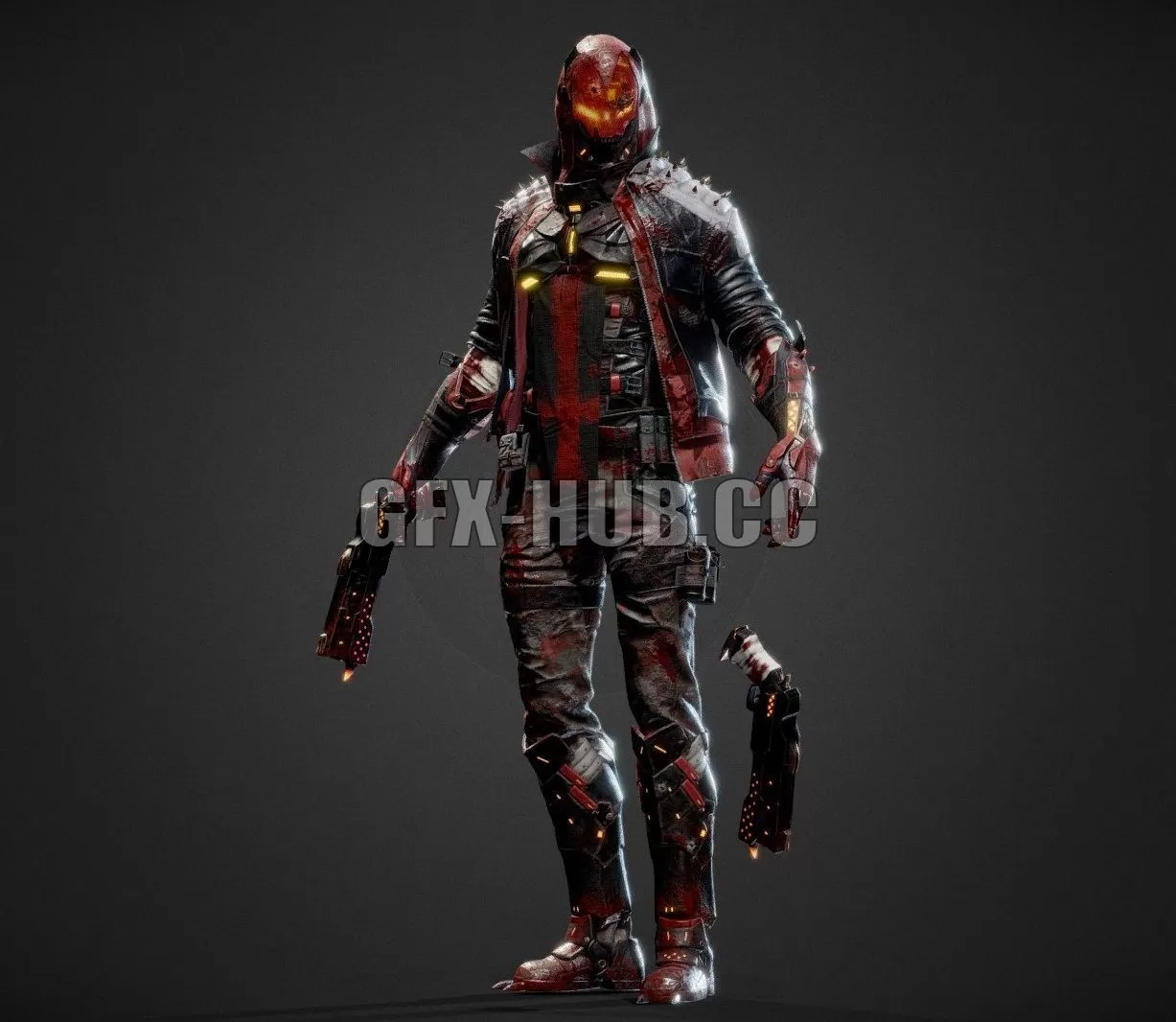 PBR Game 3D Model – After Vengeance