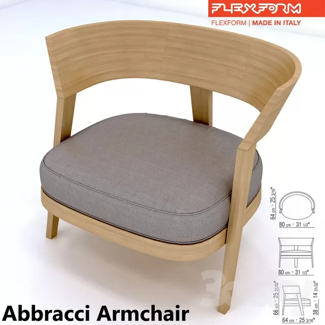 3DSKYMODEL – Armchair – 3101