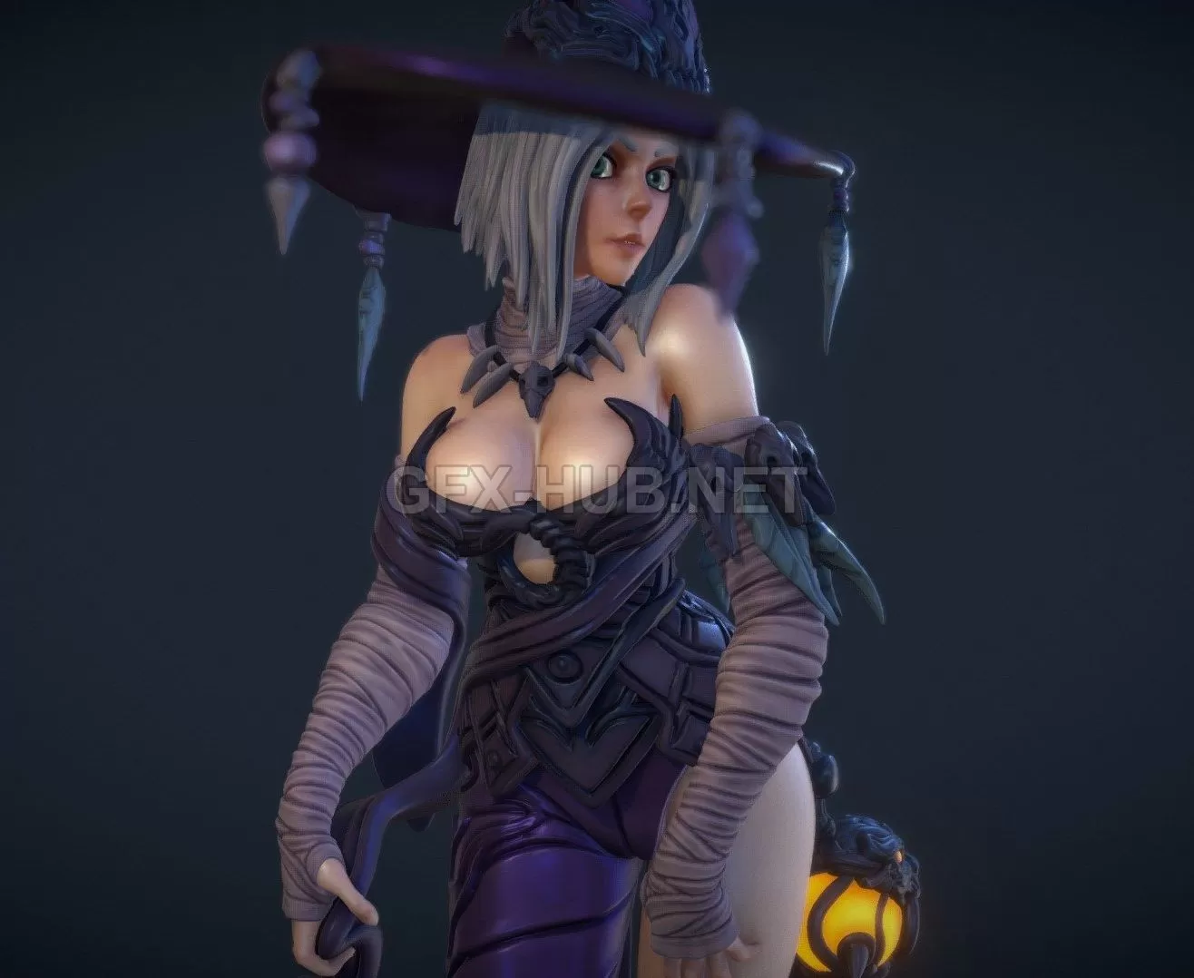 PBR Game 3D Model – Akirora