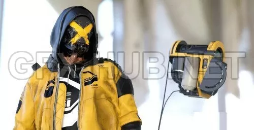 PBR Game 3D Model – Alec.56 (rigged)