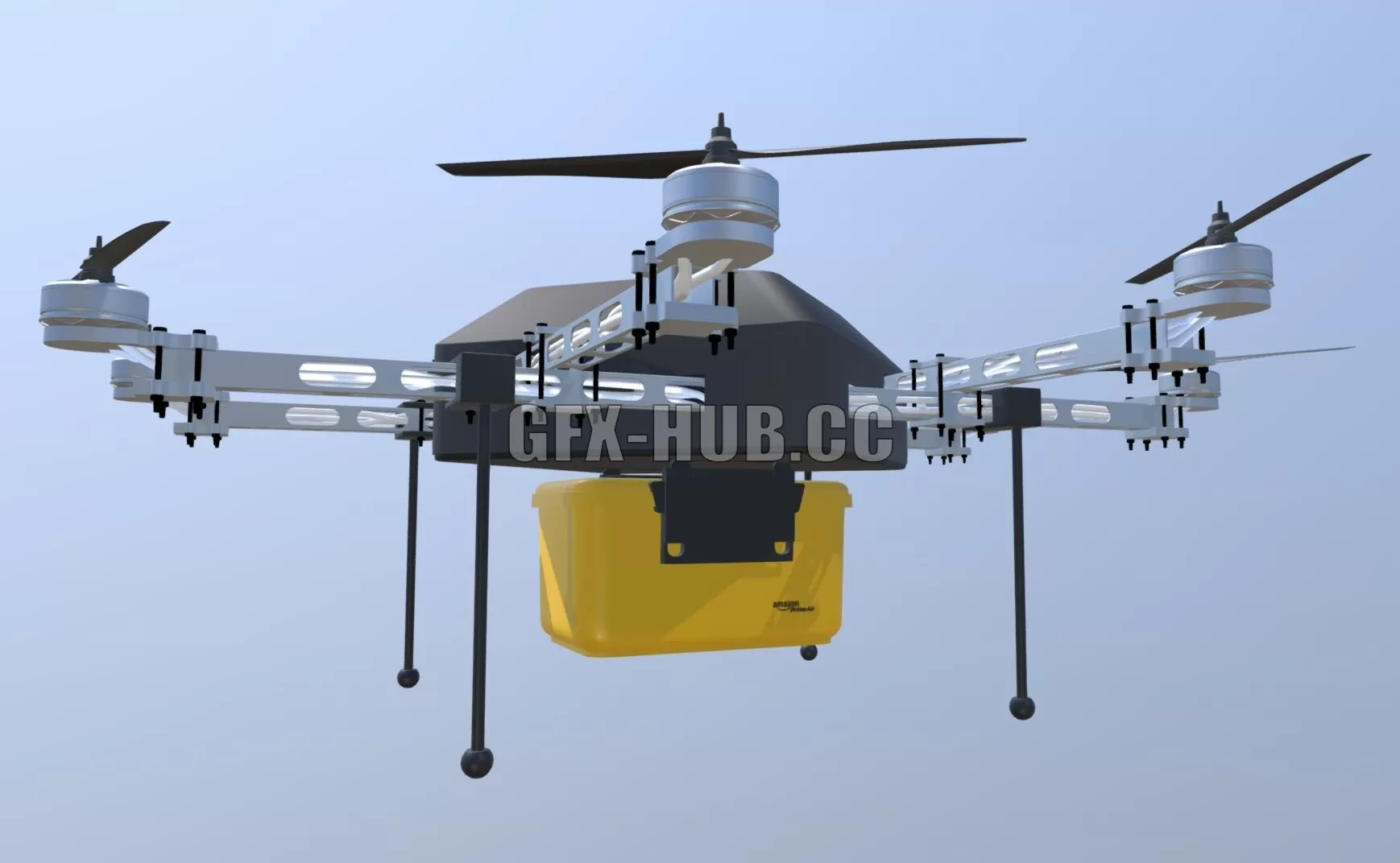 PBR Game 3D Model – Amazon Prime Air Drone