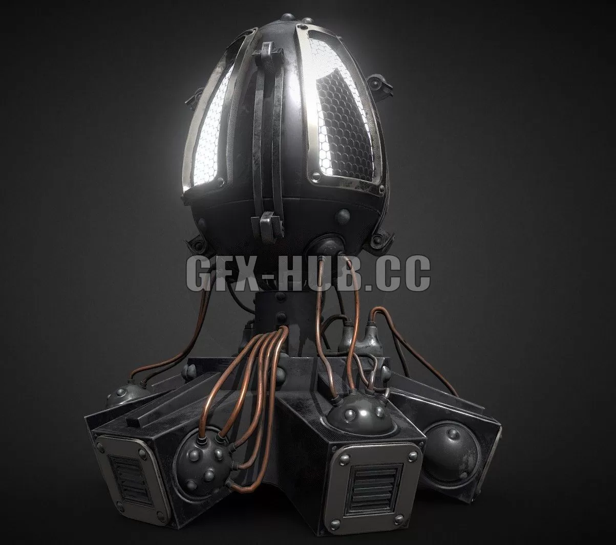 PBR Game 3D Model – An Egg