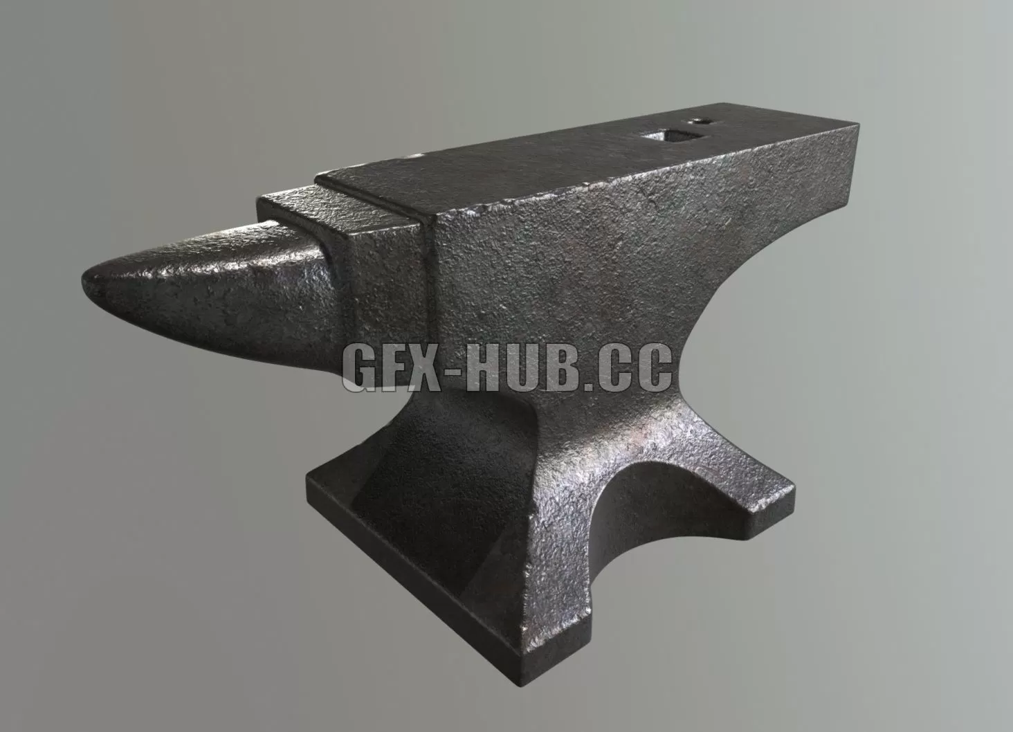 PBR Game 3D Model – Anvil