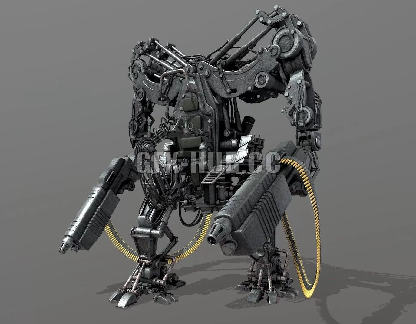 PBR Game 3D Model – APU – Matrix (Animated)