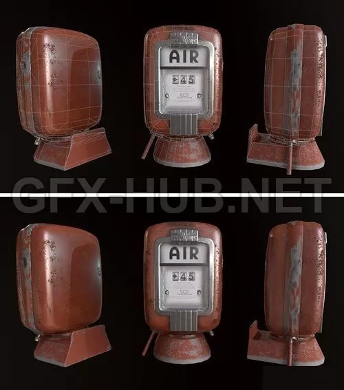 PBR Game 3D Model – ArtStation – ECO Tyreflater