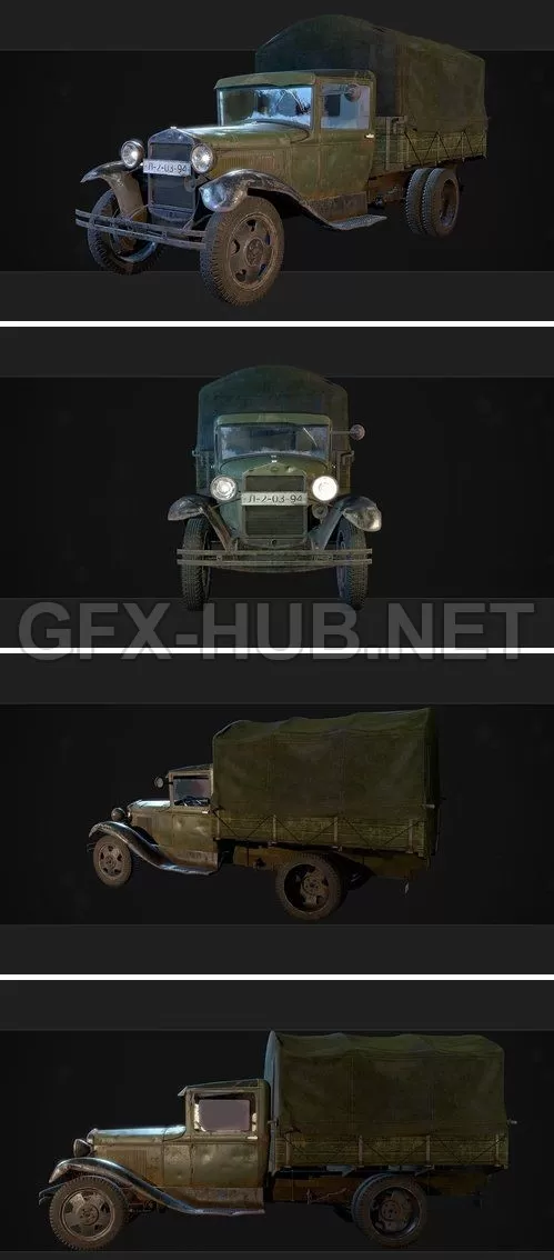 PBR Game 3D Model – ArtStation – Gaz AA