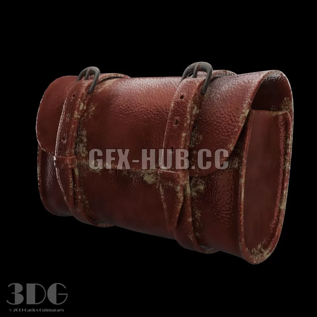 PBR Game 3D Model – Bag Asset