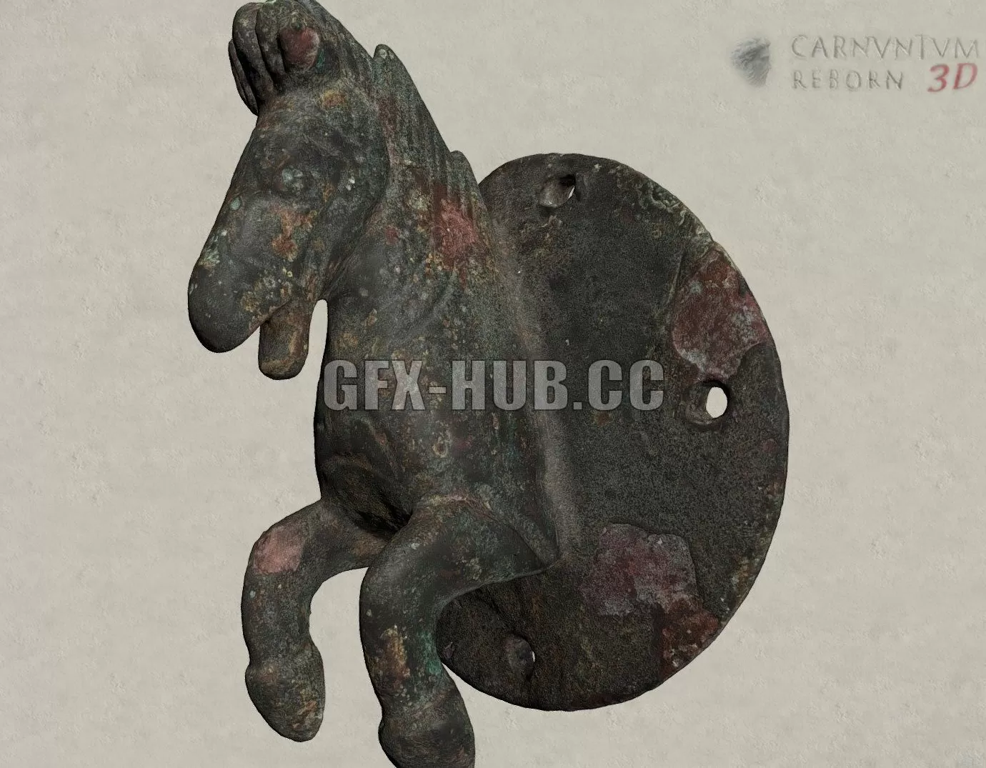 PBR Game 3D Model – Beschlag