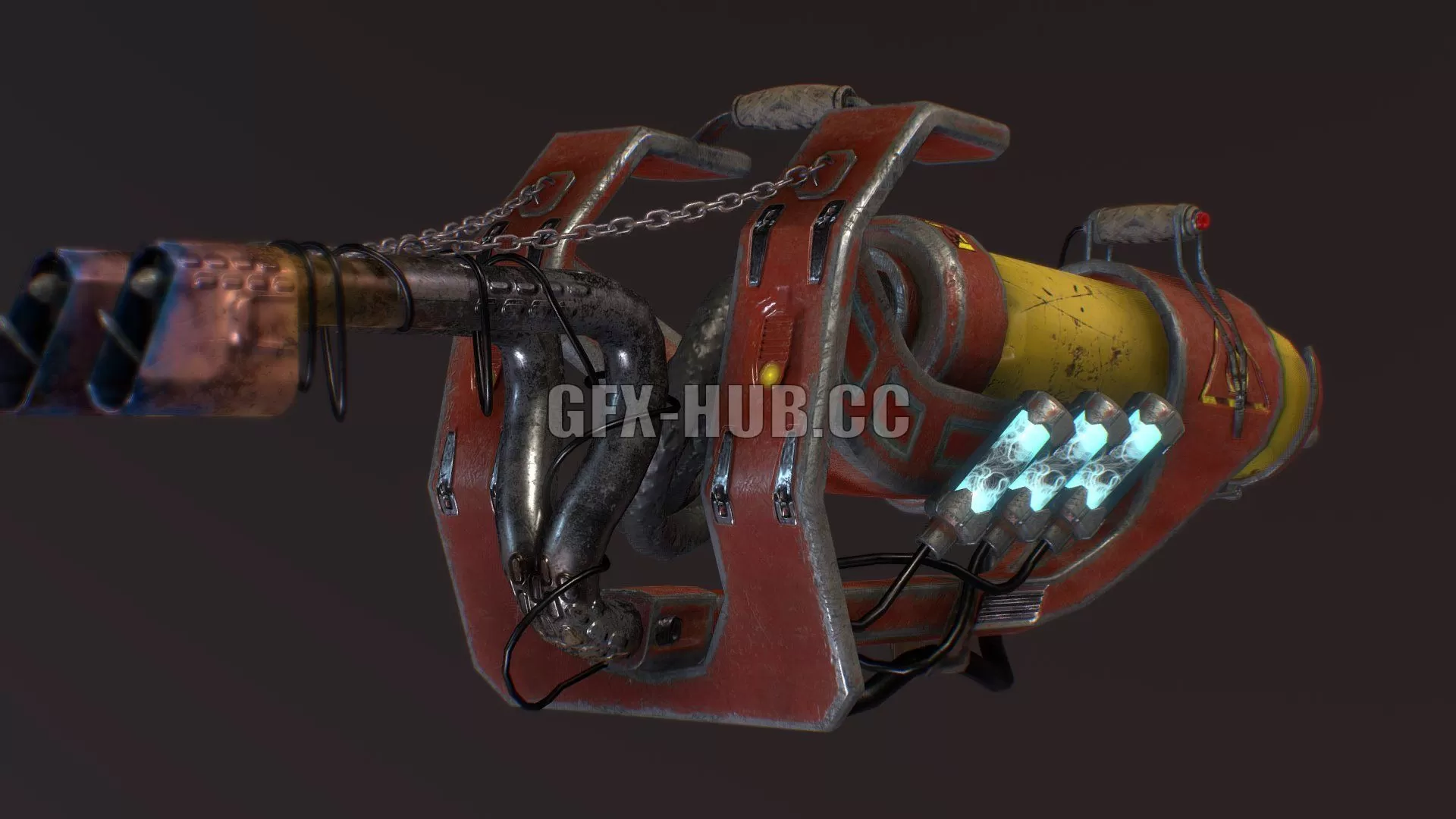 PBR Game 3D Model – BF-52 Roaster