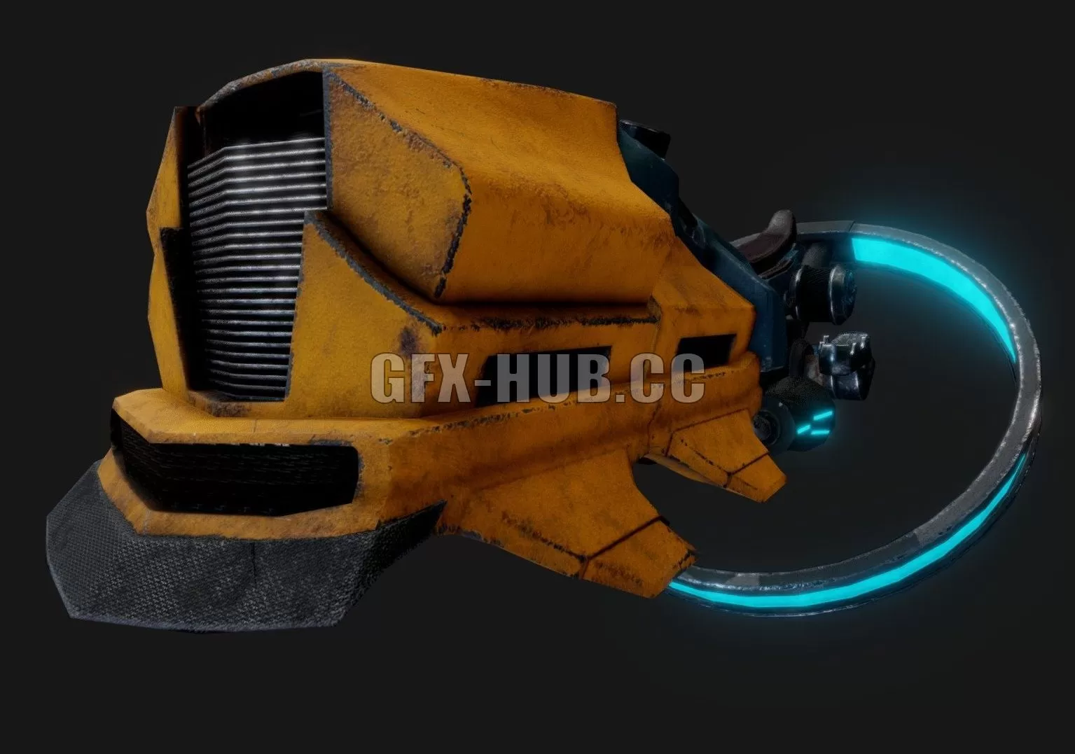 PBR Game 3D Model – Bike WIP