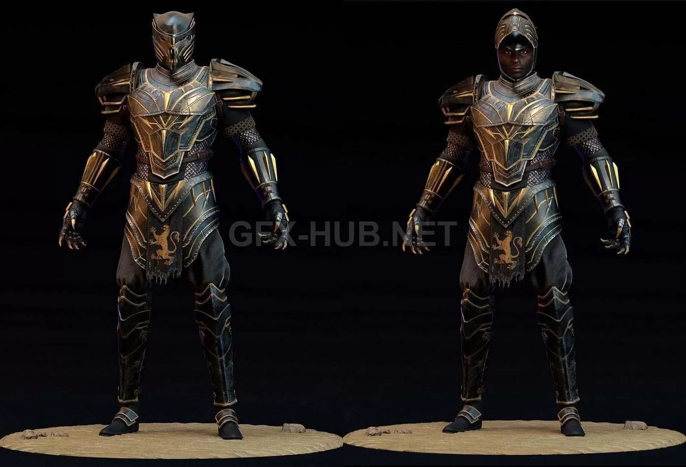 PBR Game 3D Model – Black Panther – The Wakandan Knight