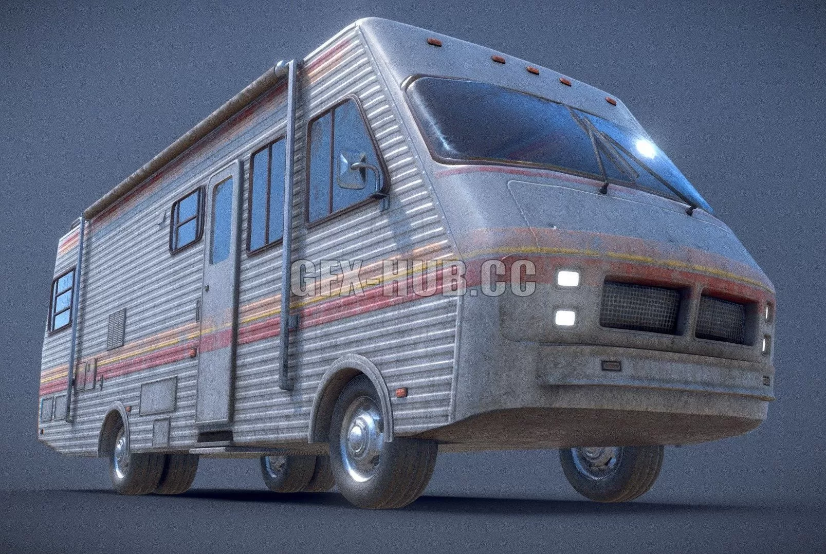 PBR Game 3D Model – Breaking Bad RV