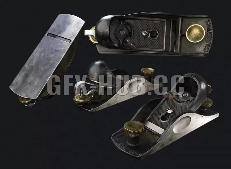 PBR Game 3D Model – Calham Tool Jointer