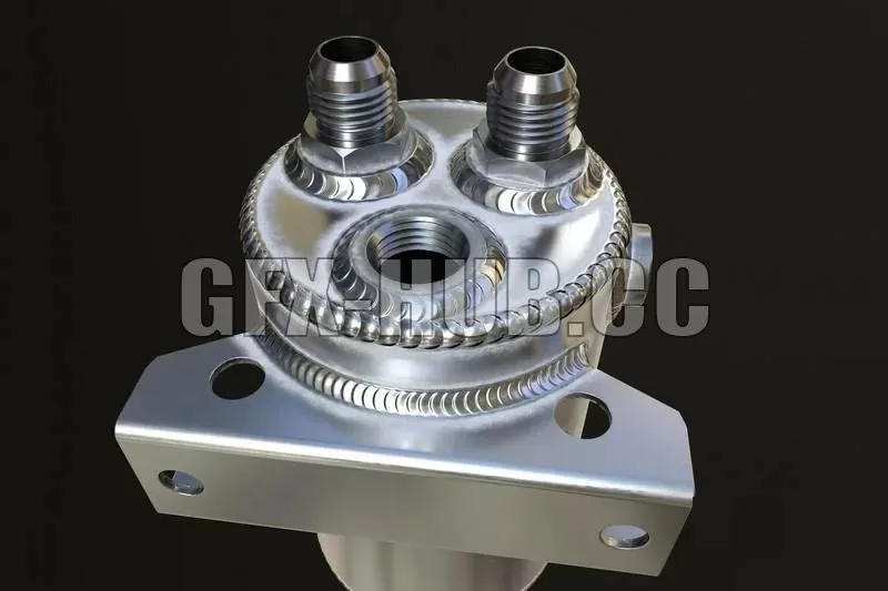 PBR Game 3D Model – Catch tank