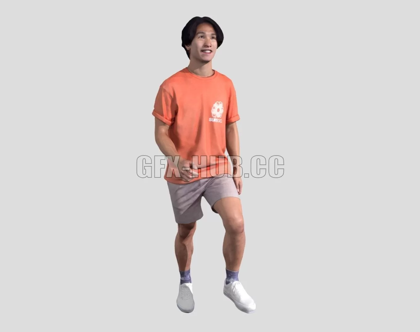 PBR Game 3D Model – Chris 2315