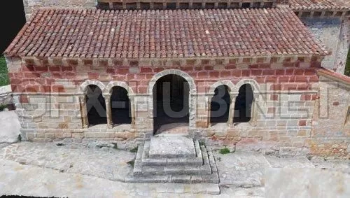 PBR Game 3D Model – Church Exterior (obj)