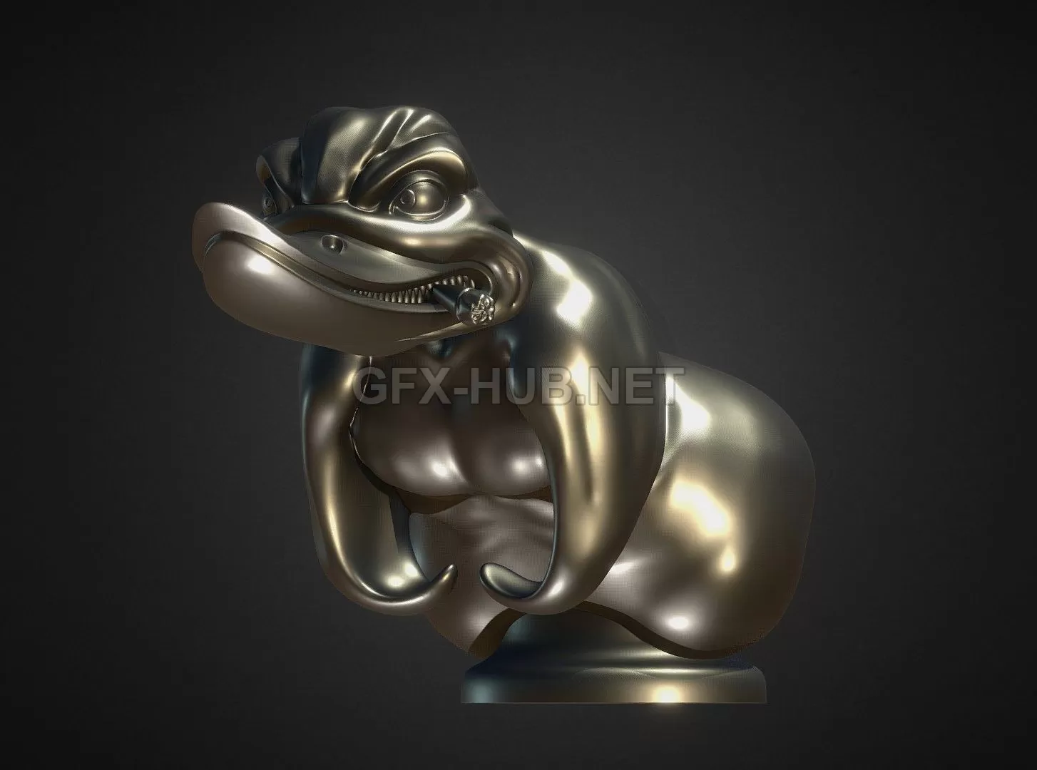 PBR Game 3D Model – Convoy (Death Proof) Duck