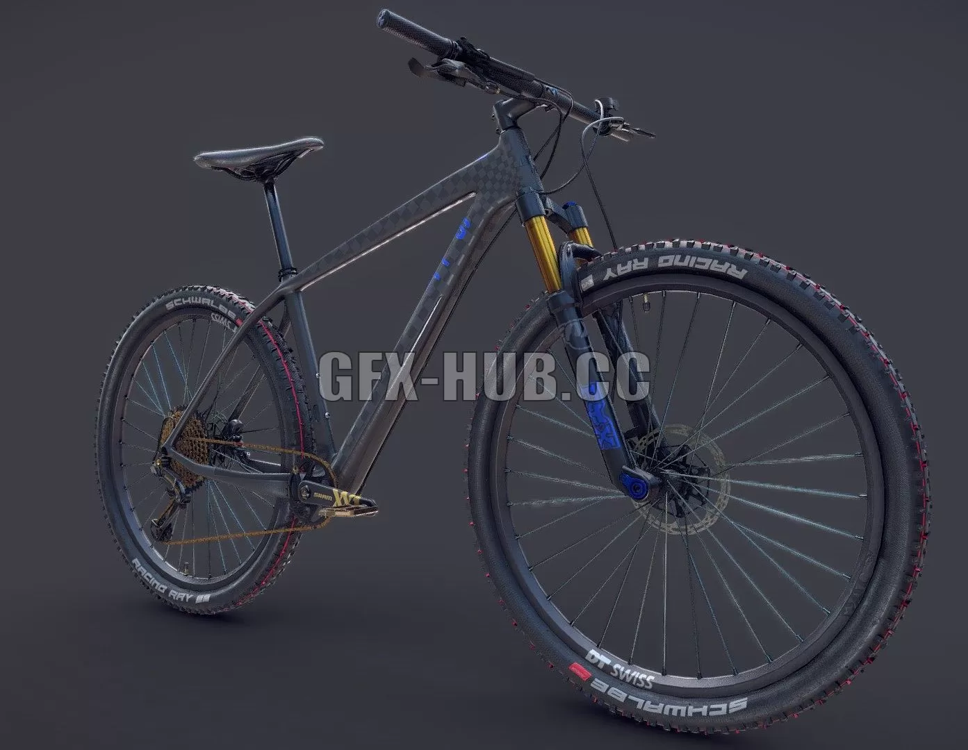 PBR Game 3D Model – Cube Elite C68 SLT zeroblack 2019