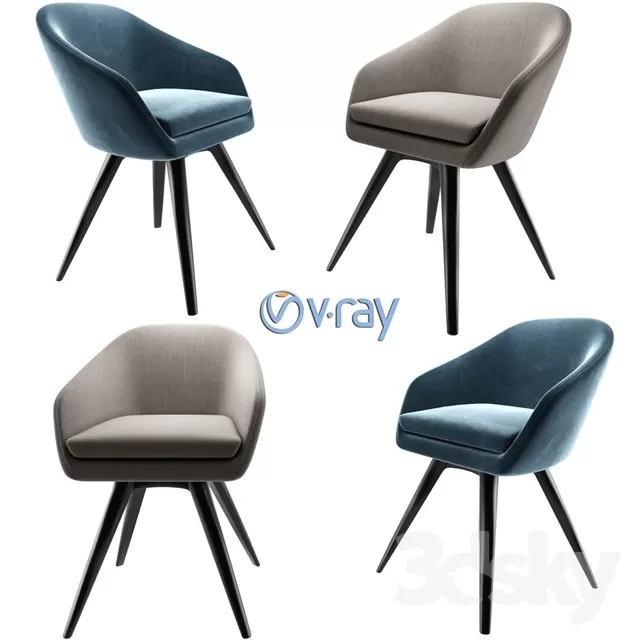 3DSKYMODEL – Armchair – 3201