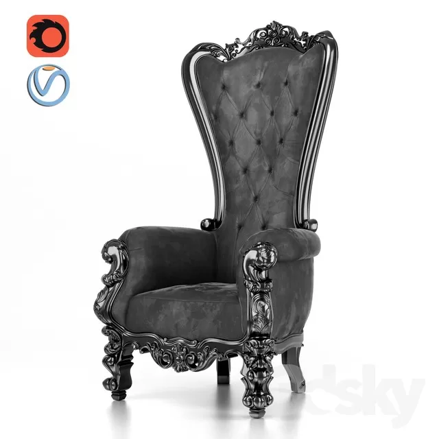 3DSKYMODEL – Armchair – 3209