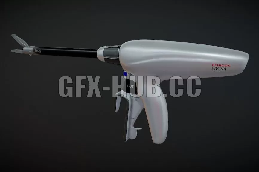 PBR Game 3D Model – Enseal Medical Device