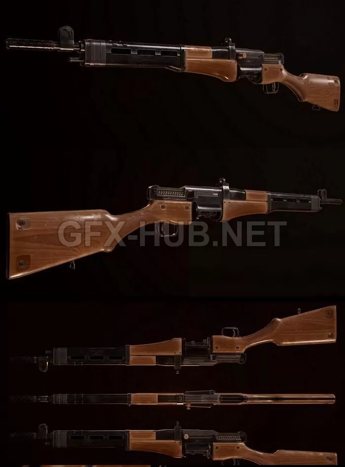 PBR Game 3D Model – F1-Legros