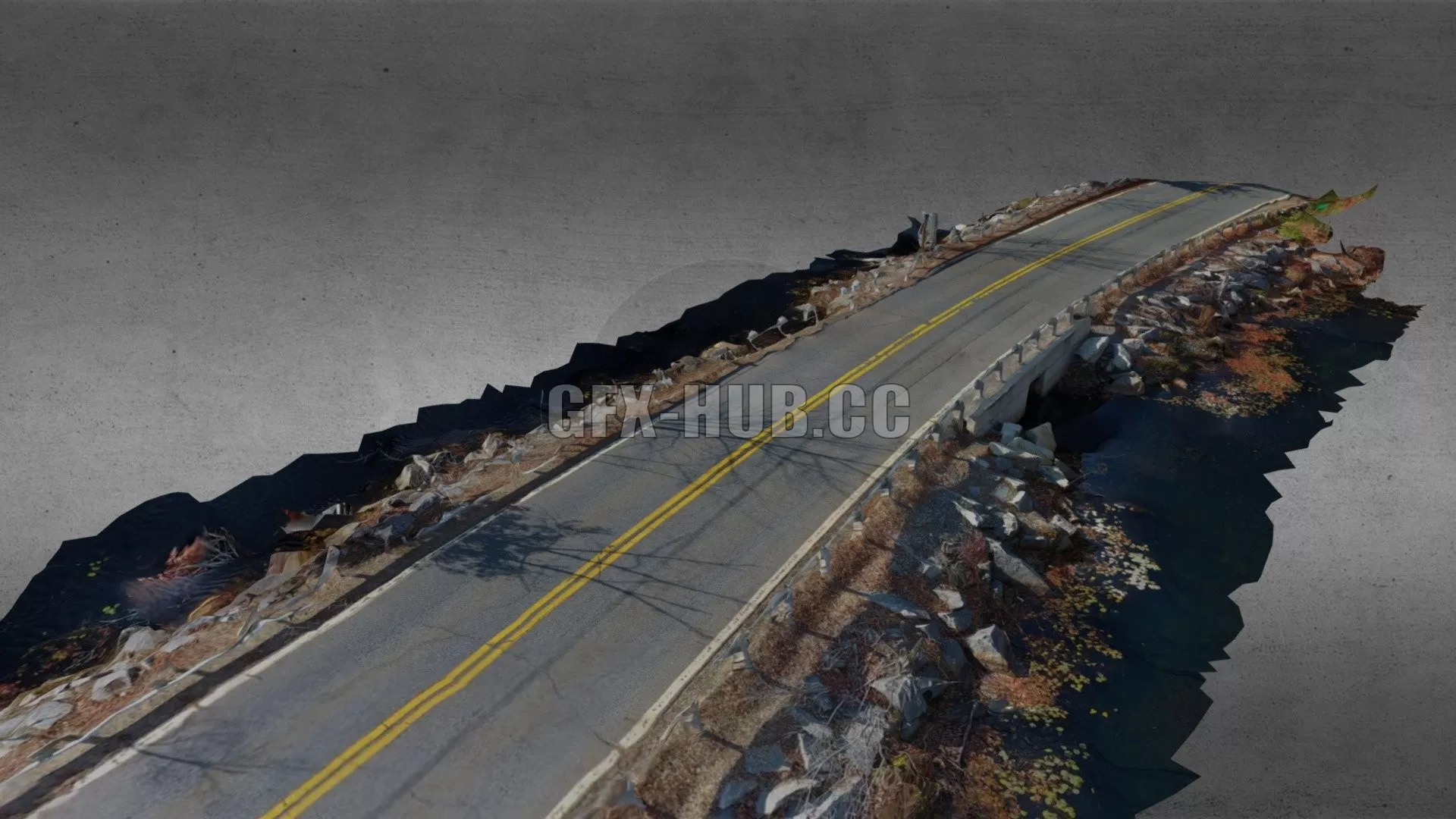 PBR Game 3D Model – Fishermans Road