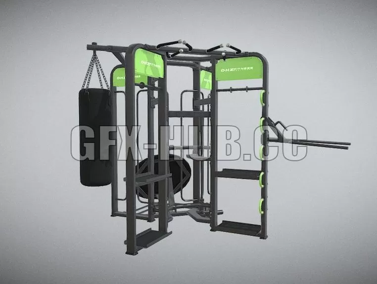 PBR Game 3D Model – FREESTYLE TOWER E360E