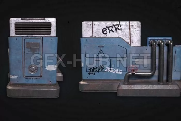 PBR Game 3D Model – Generator Asset