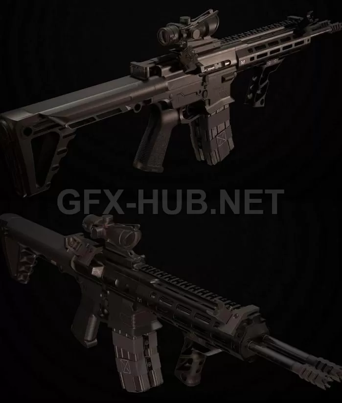 PBR Game 3D Model – Gilboa Snake PBR